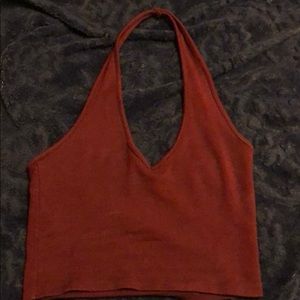 Brandy Melville red halter